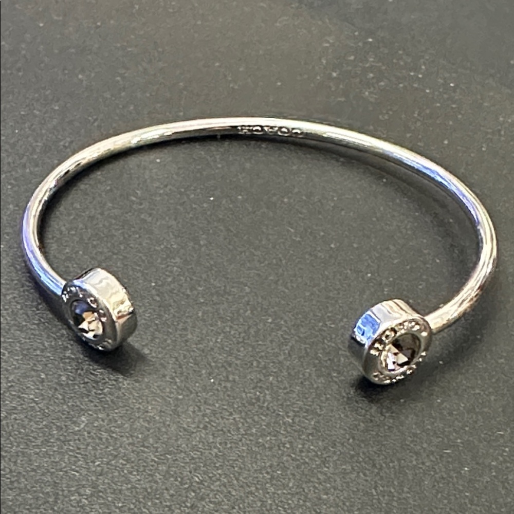 Coach Silver Open Cuff Bracelet - image 2